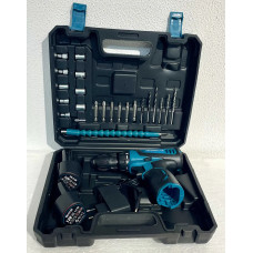 Надійний аккумуляторний дриль-шуруповерт SAKUMA BLUE CDC212B SET - найкращий помічник для вашого будівництва!